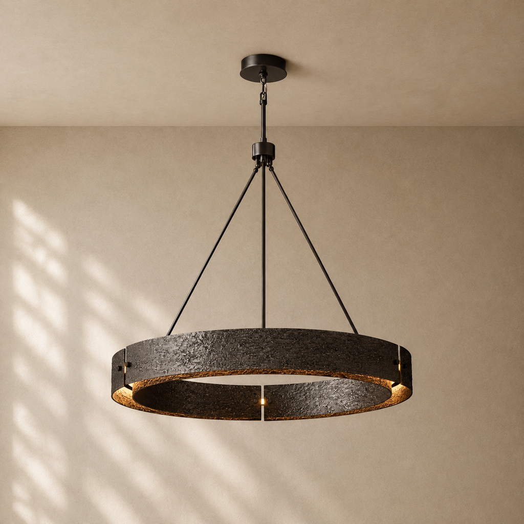 Vilary Round Chandelier in Bronze - VChandelier