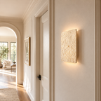 square wall sconce side view