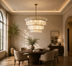 Romanion Glass Round Chandelier