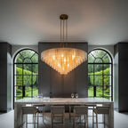 Sirena Glass Round Chandelier