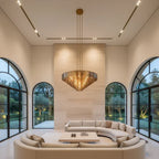 Sirena Glass Round Chandelier