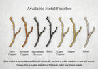 Alba Tree Branch Chandelier - 86.61” (220 cm)Warm White 3000KDark CopperVChandelier
