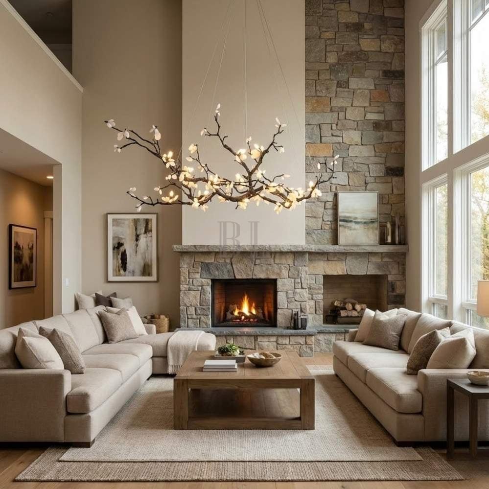 Alba Tree Branch Chandelier - 39.37” (100 cm)Warm White 3000KVChandelier