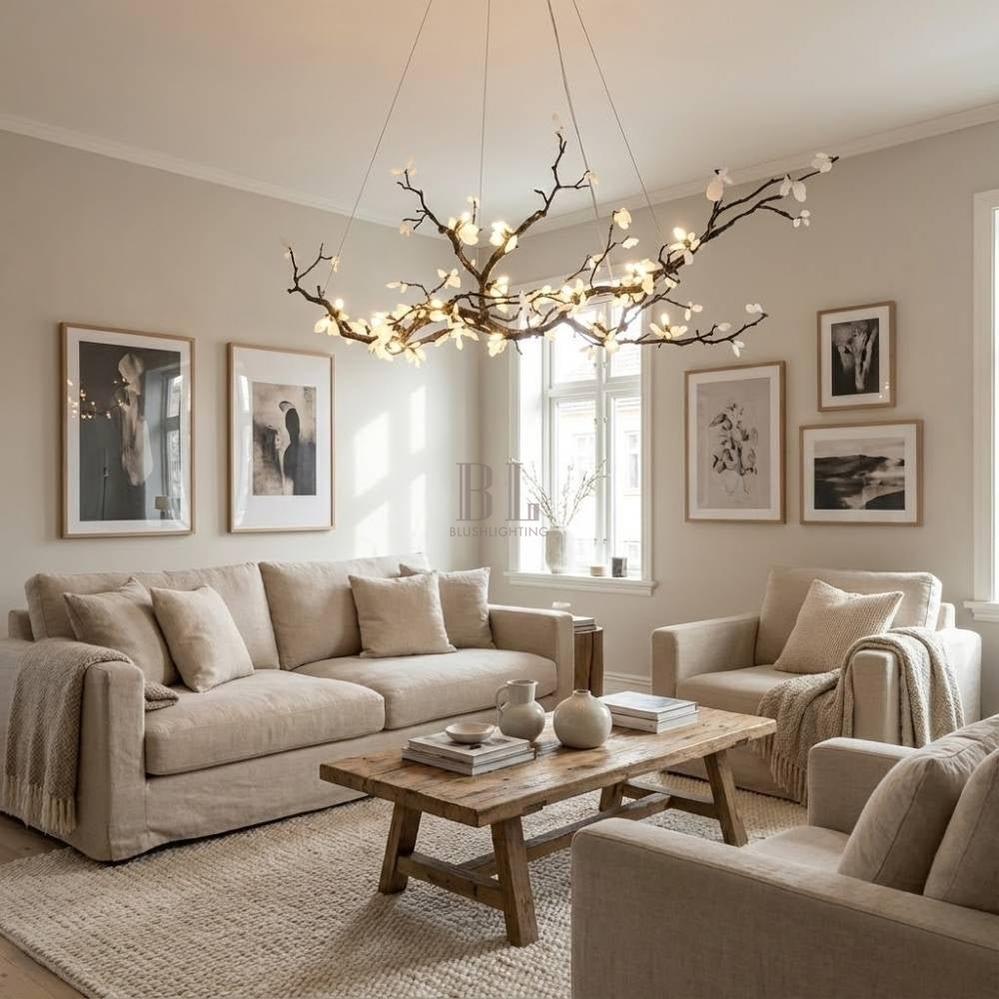 Alba Tree Branch Chandelier - 39.37” (100 cm)Warm White 3000KVChandelier