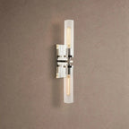 Andreas 2-Light Wall Sconce - NickelVChandelier