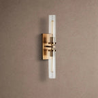 Andreas 2-Light Wall Sconce - BrassVChandelier