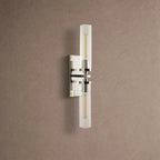 Andreas 2-Light Wall Sconce - NickelVChandelier
