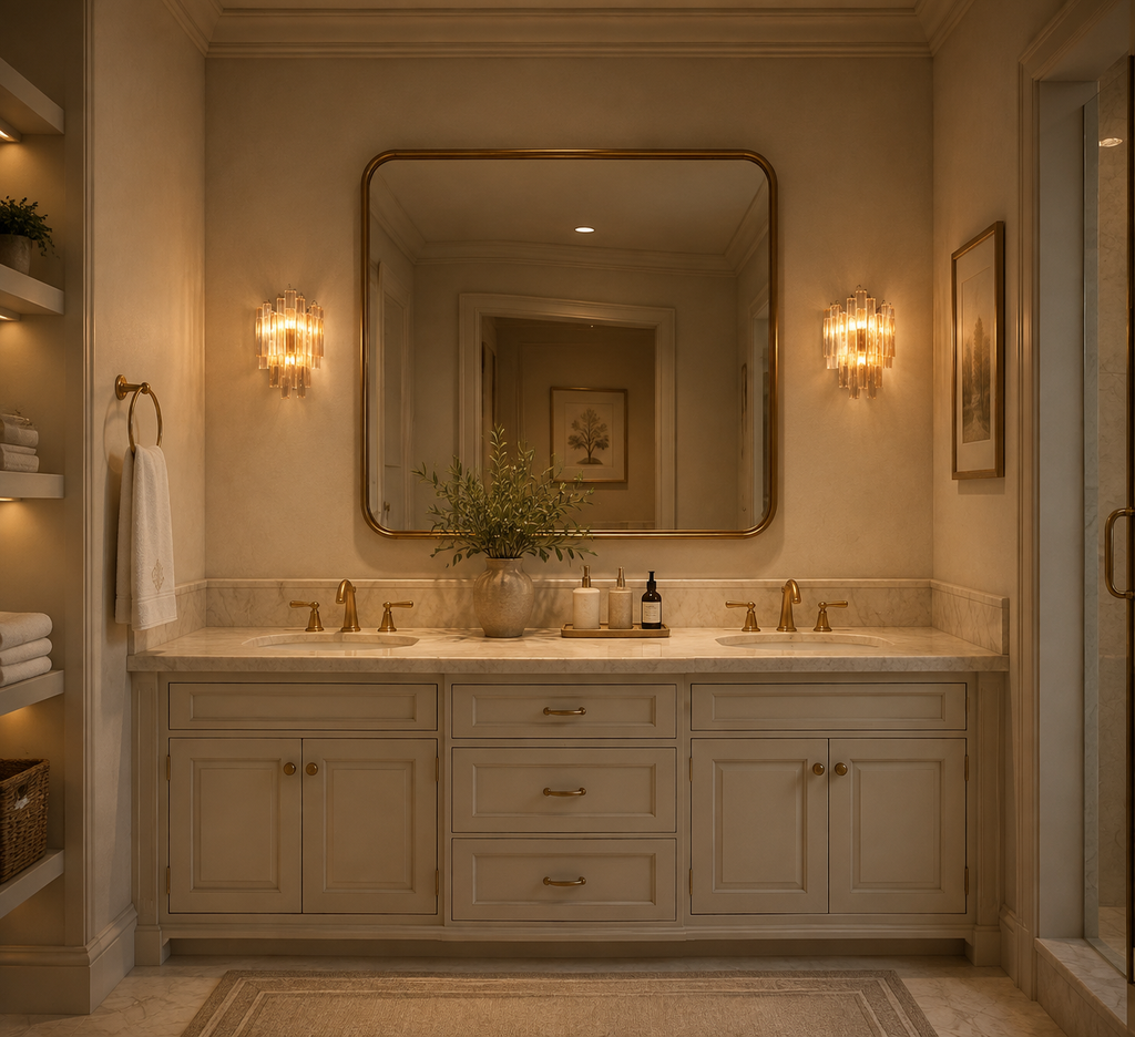 Tronchy Glass Grand Sconce