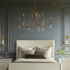 Celine Chandelier 36" 59" for Living Room in clear - dining room lighting