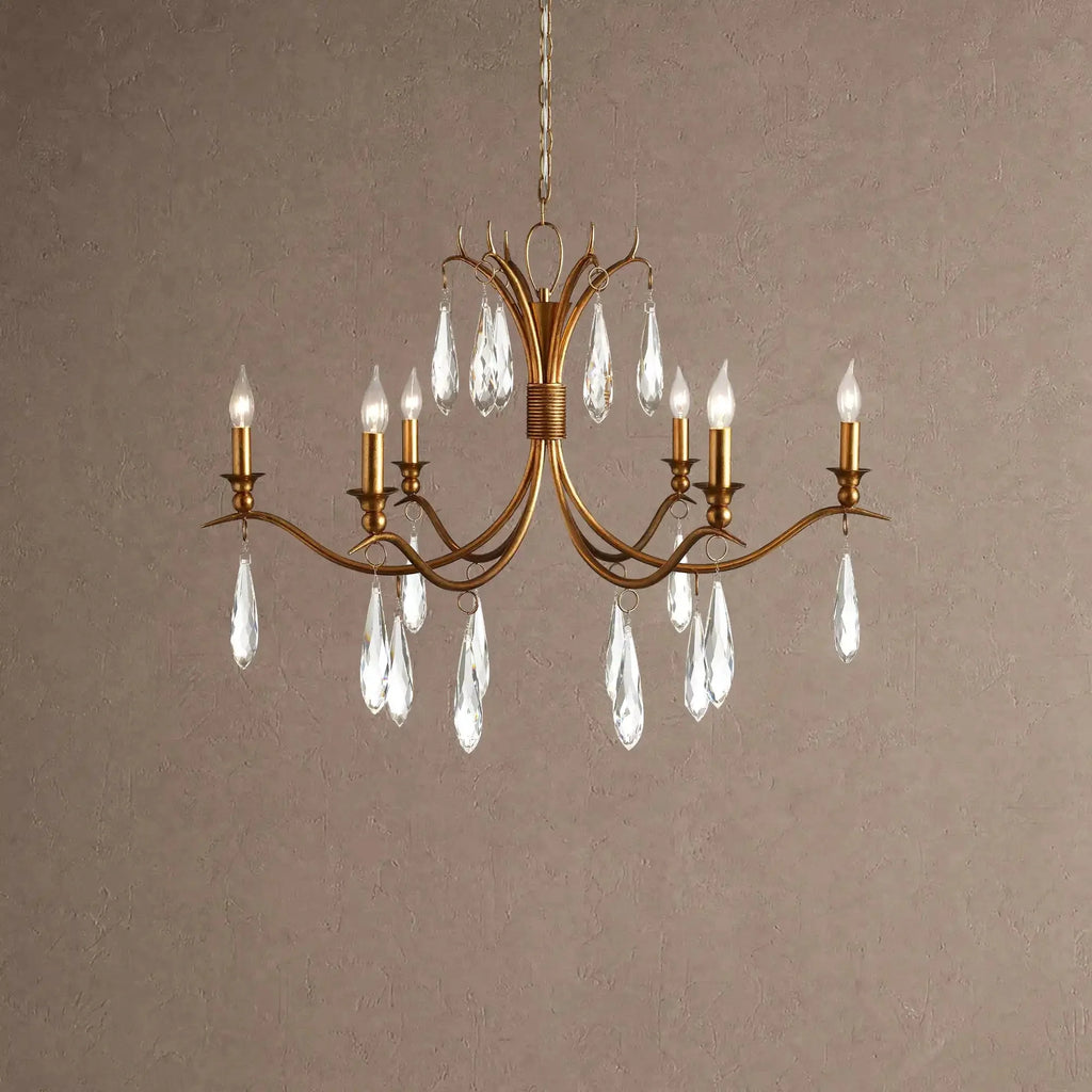 Celine Chandelier 36" 59" for Living Room - 36'' - VChandelier