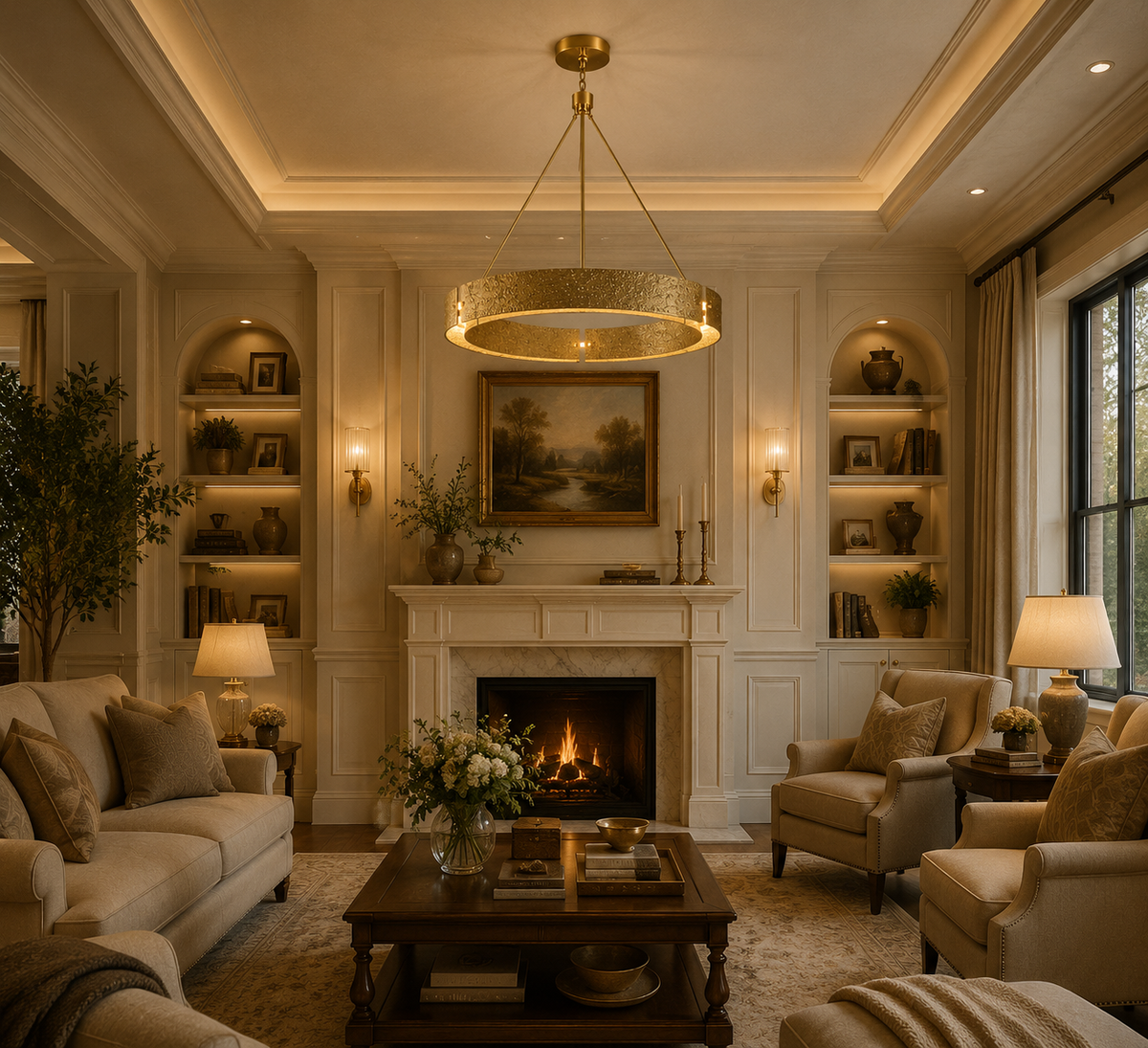 Vilary Round Chandelier