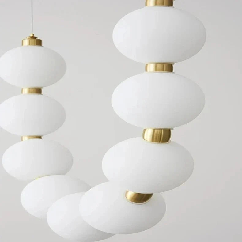 Lexi Modern Acrylic Orb Chandelier - Warm white 3000K - VChandelier