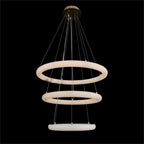 Luca Three-Tier Alabaster Pendant Chandelier -  - VChandelier