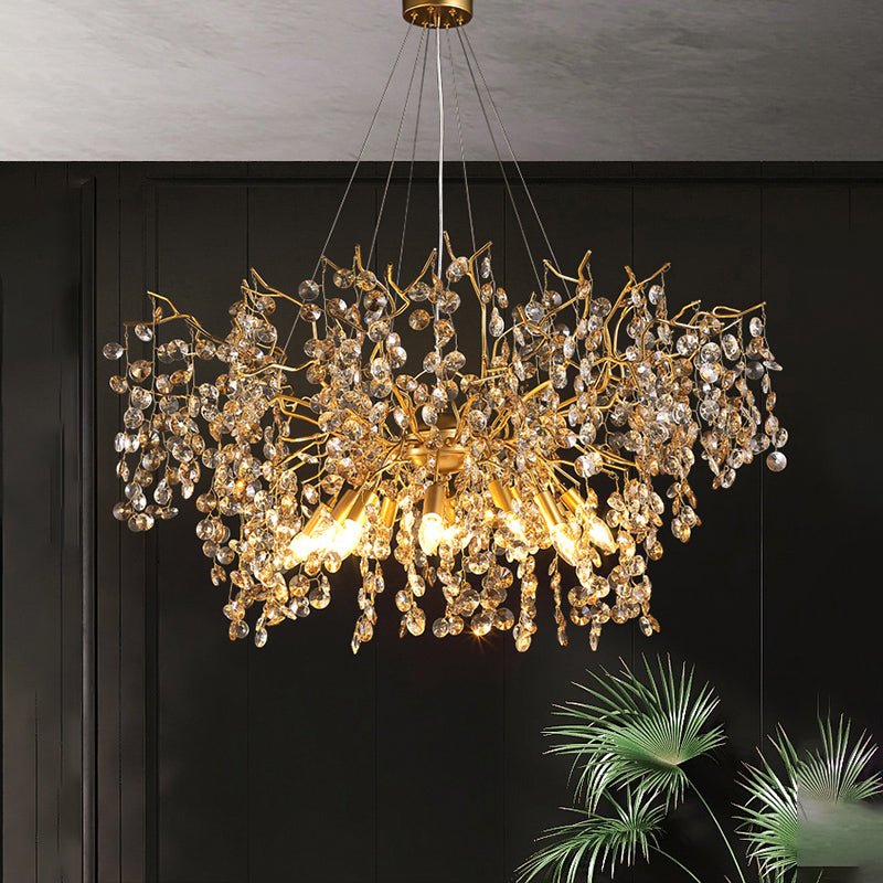 Luxury Crystal Branch Chandelier 39.4"D -  - VChandelier
