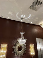 Luxury Empire Branch Crystal Chandelier Pendant Light for Entryway and Foyer - D23.6" *H26.4"Warm Light - VChandelier