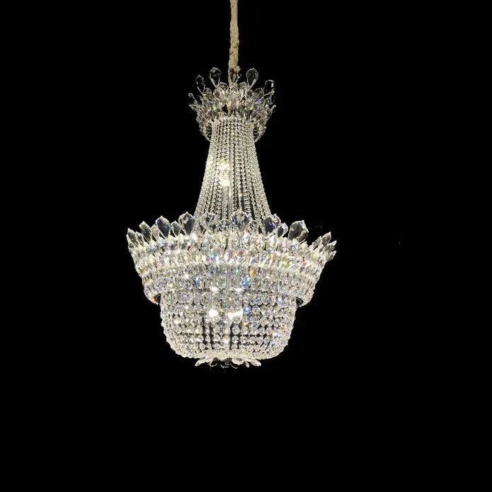 Luxury Empire Branch Crystal Chandelier Pendant Light for Entryway and Foyer - D19.7" *H23.6"Warm Light - VChandelier