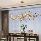 Luxury Flower Tree Branch Chandelier - L 39.4″(100cm) x W 25.6″(65cm) x H 22.8″(58cm) - VChandelier