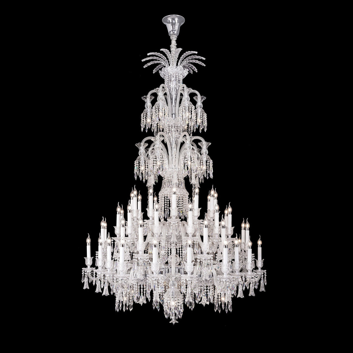 Luxury Large Multi Candles Chandelier Islam Crystal Ceiling Lighting Fixture For Living Room/ Hall Decoration-Chandeliers - VChandelier