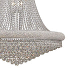 Luxury Modern Primo Wide Gold Crystal Chandelier for High Ceiling Foyer & Staircase - VChandelier