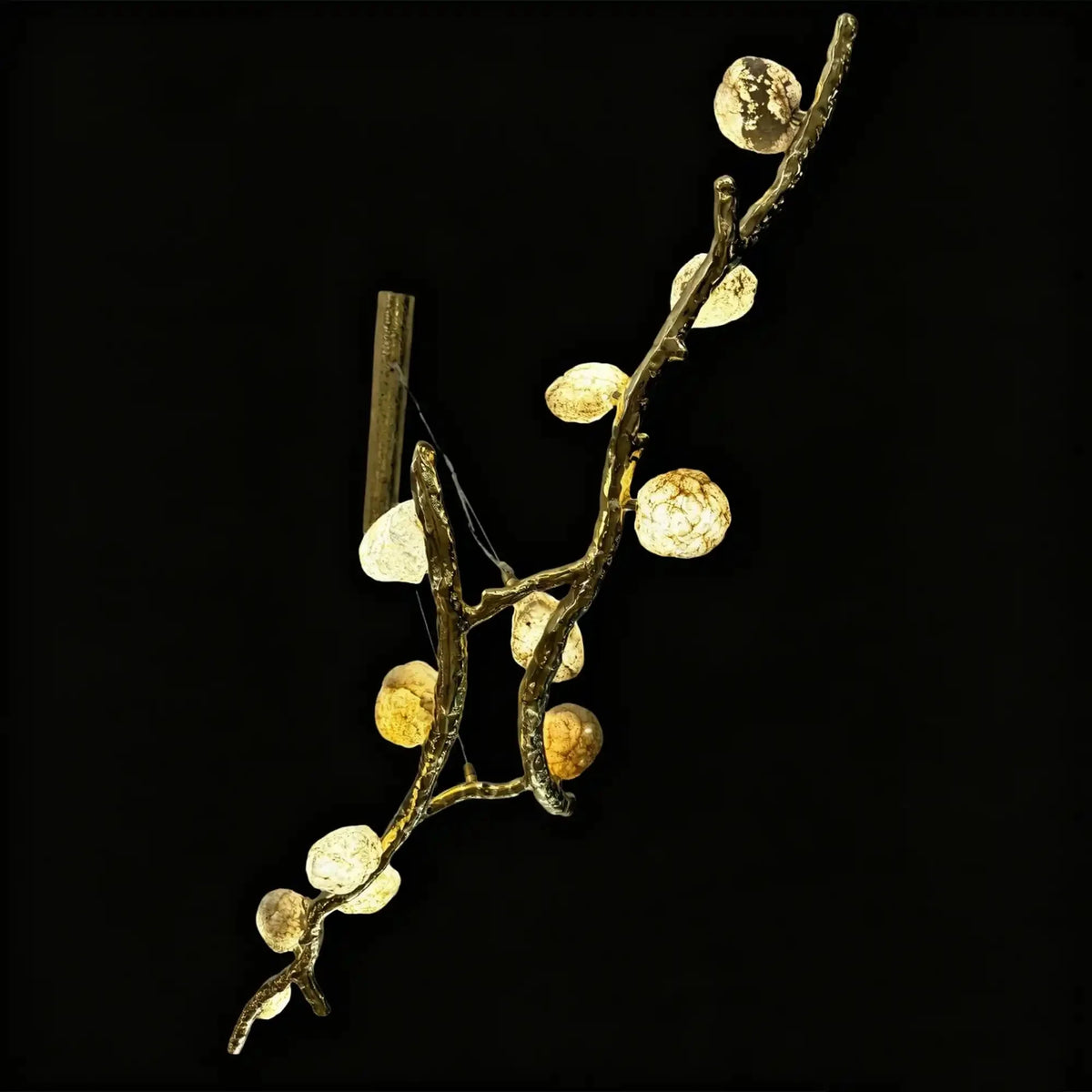 Luxury Statement Nature - inspired Twig Natural Crystal Chandelier - Custom (contact us)Warm Light - VChandelier