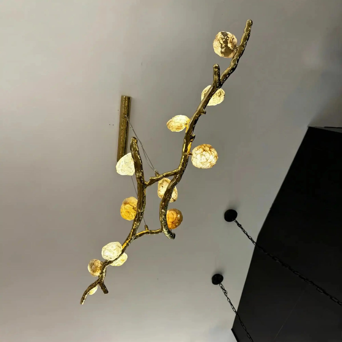Luxury Statement Nature - inspired Twig Natural Crystal Chandelier - 12 Lights/L47.24"(L120cm)Warm Light - VChandelier