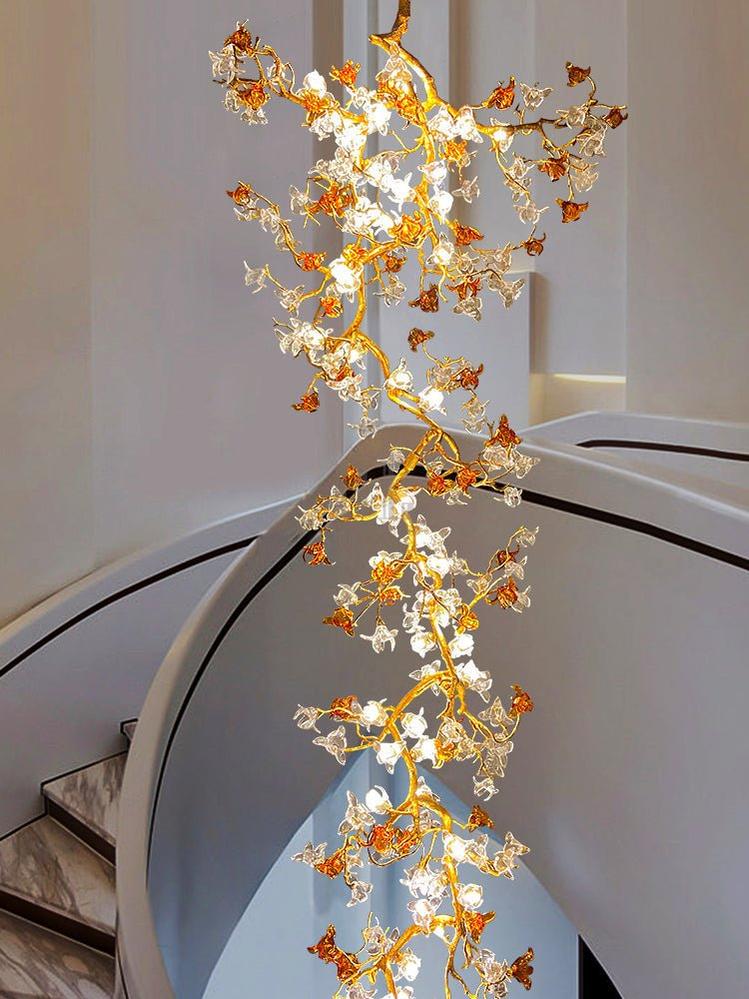 Luxury Villa Elegant Villa Blossom and Branch Chandelier, - VChandelier
