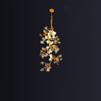 Luxury Villa Elegant Villa Blossom and Branch Chandelier, - VChandelier-31.5" W x 71.87" H - VChandelier