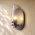 Shells Clear Glass Sconce