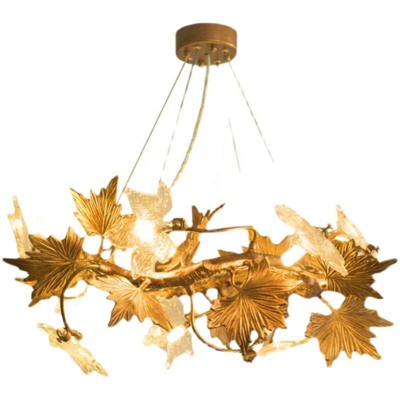 Maple Leaf Branch Chandelier - D120cm (D47¼") - VChandelier