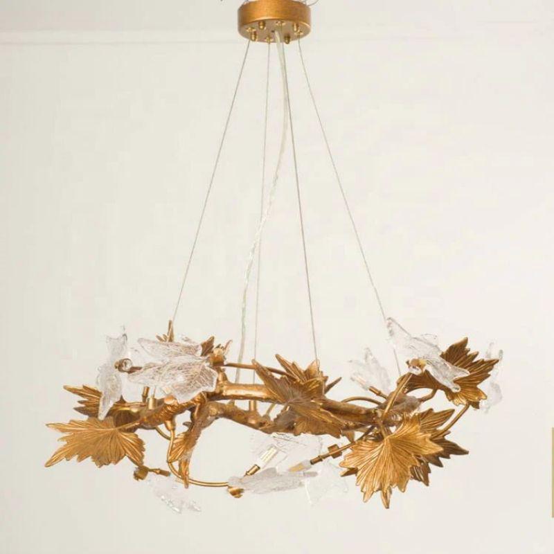 Maple Leaf Branch Chandelier - D120cm (D47¼") - VChandelier