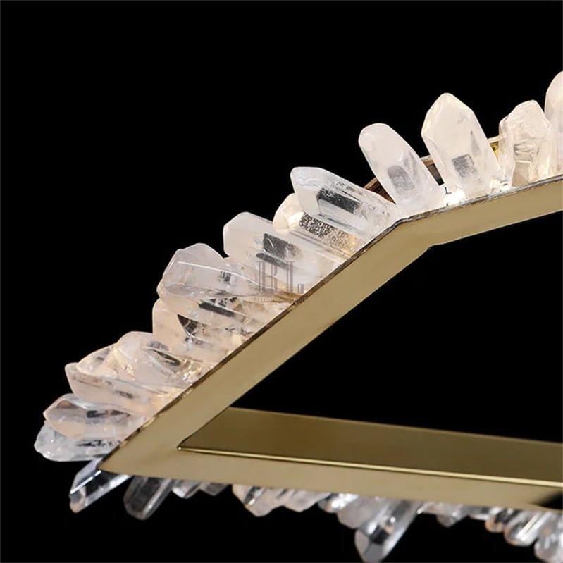 Marty Modern Rock Crystal Irregular Chandelier- - VChandelier- - VChandelier
