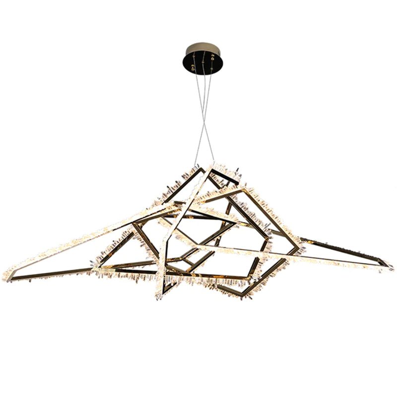 Marty Modern Rock Crystal Irregular Chandelier- - VChandelier- - VChandelier