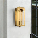 Palladian Outdoor Wall Sconce - 13"BrassVChandelier