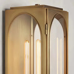Palladian Outdoor Wall Sconce - 24"BrassVChandelier