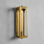 Palladian Outdoor Wall Sconce - 19"BrassVChandelier