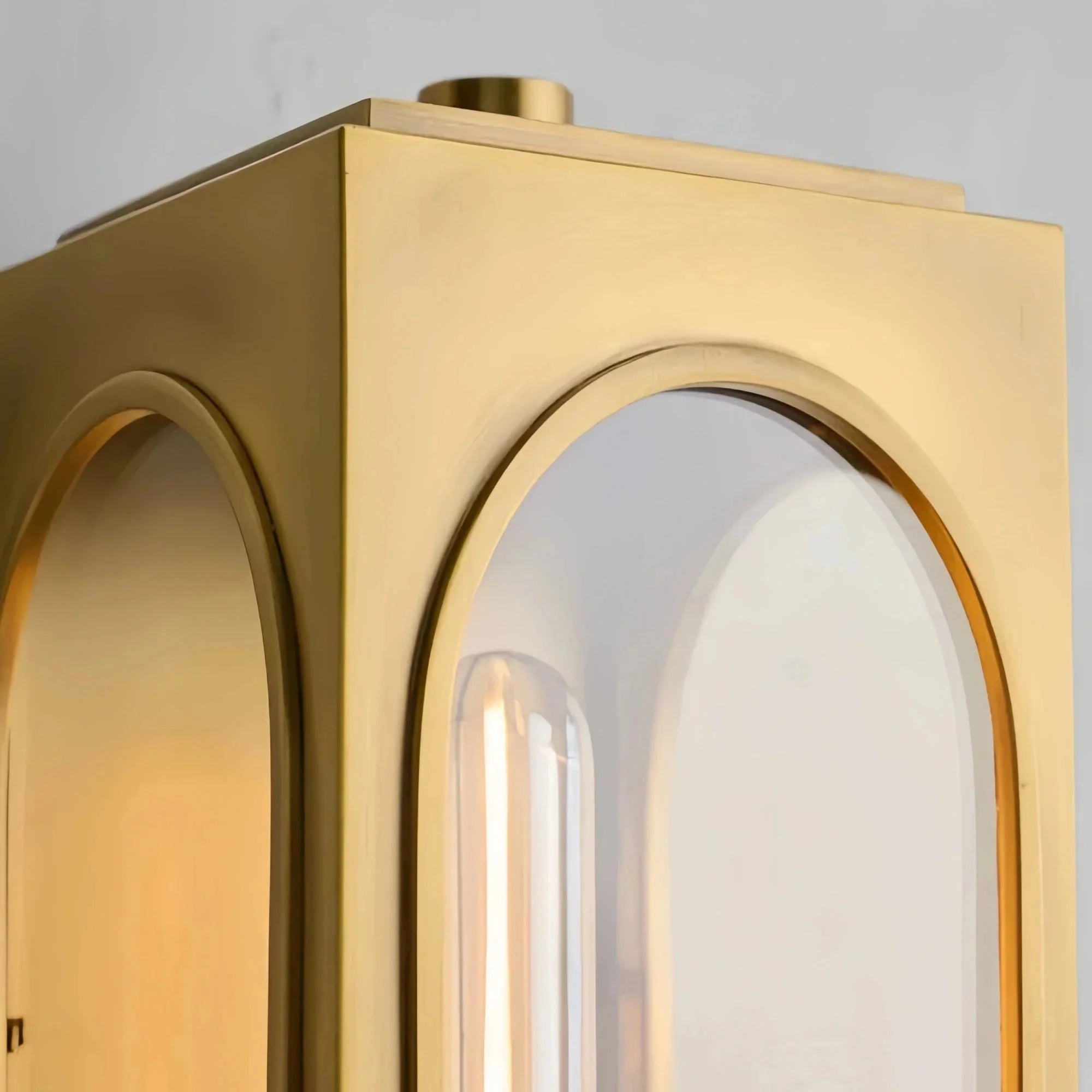 Palladian Outdoor Wall Sconce - 24"BrassVChandelier