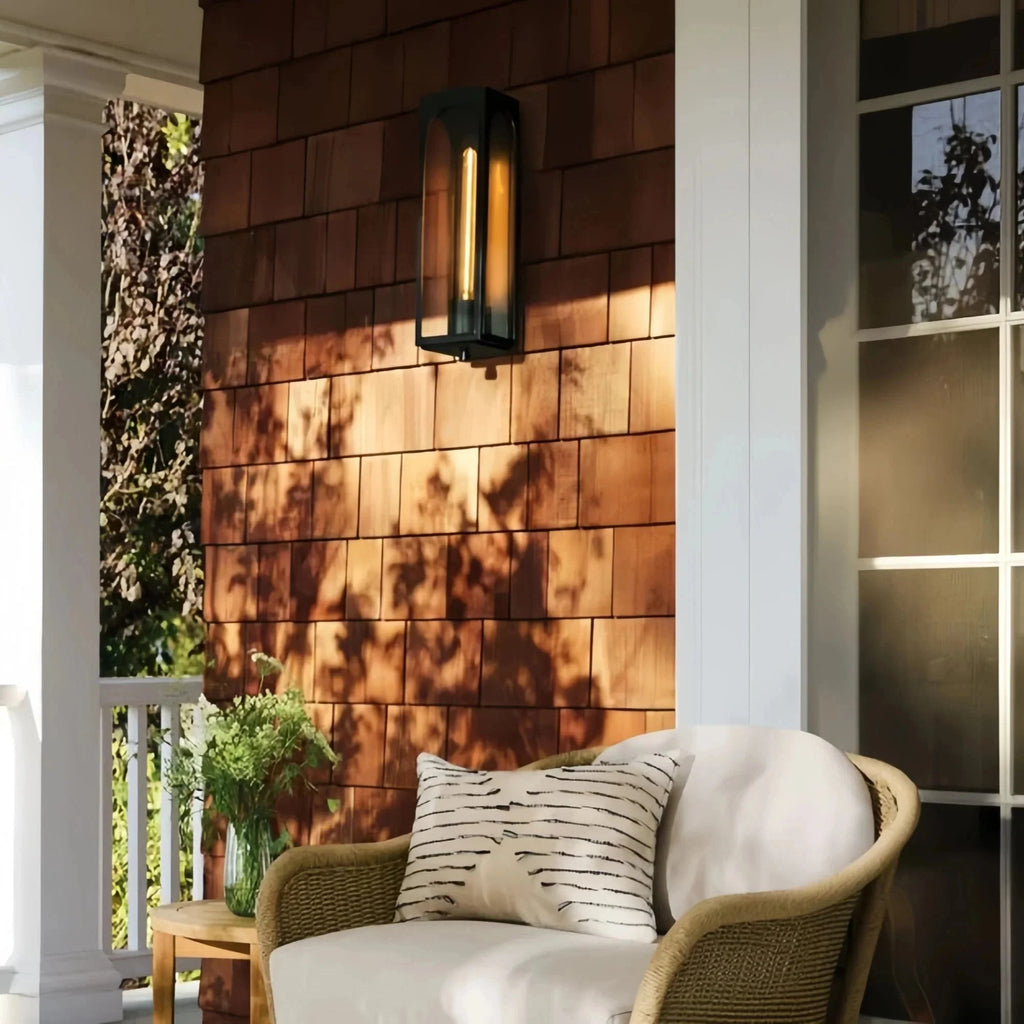 Palladian Outdoor Wall Sconce - 24"BrassVChandelier