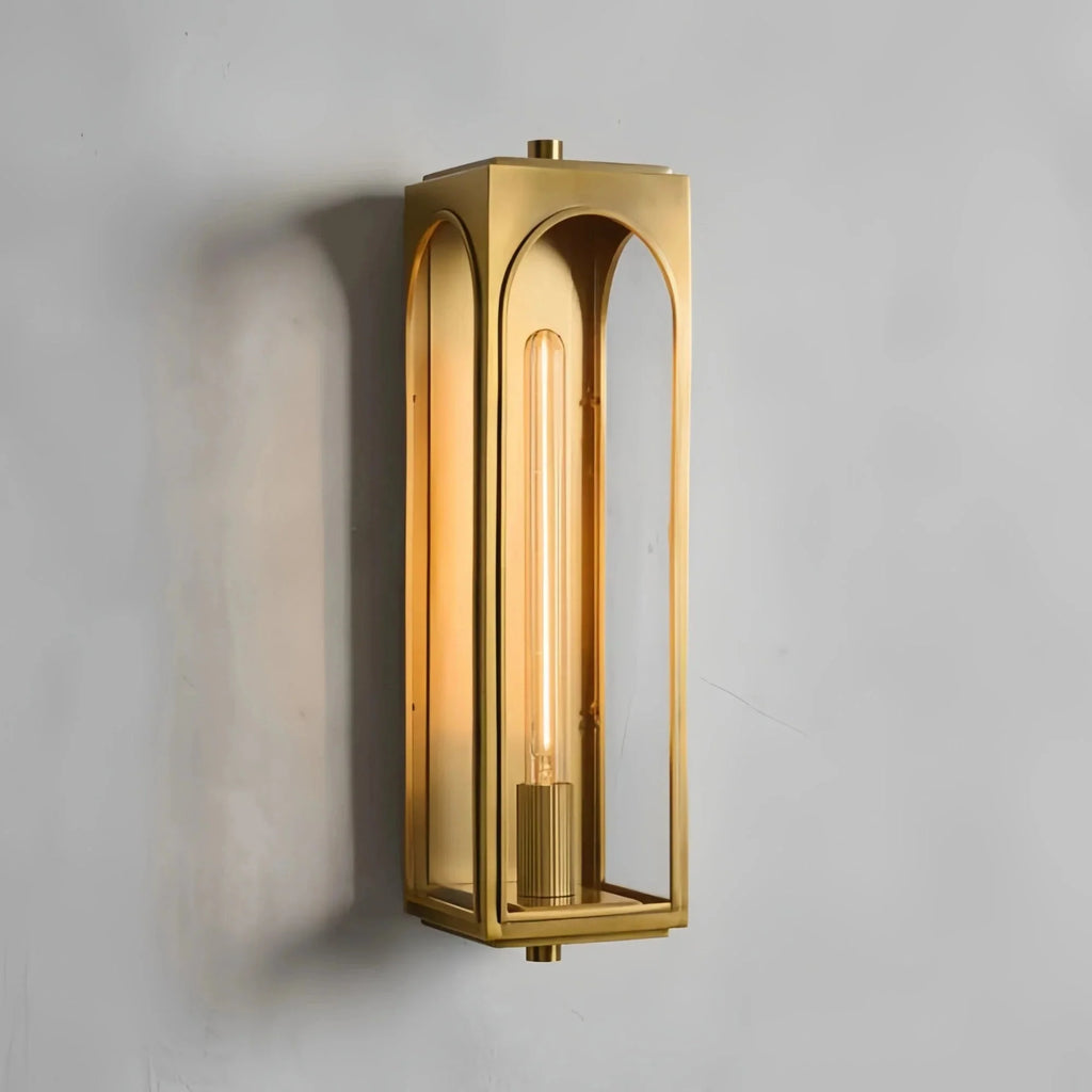 Palladian Outdoor Wall Sconce - 24"BrassVChandelier