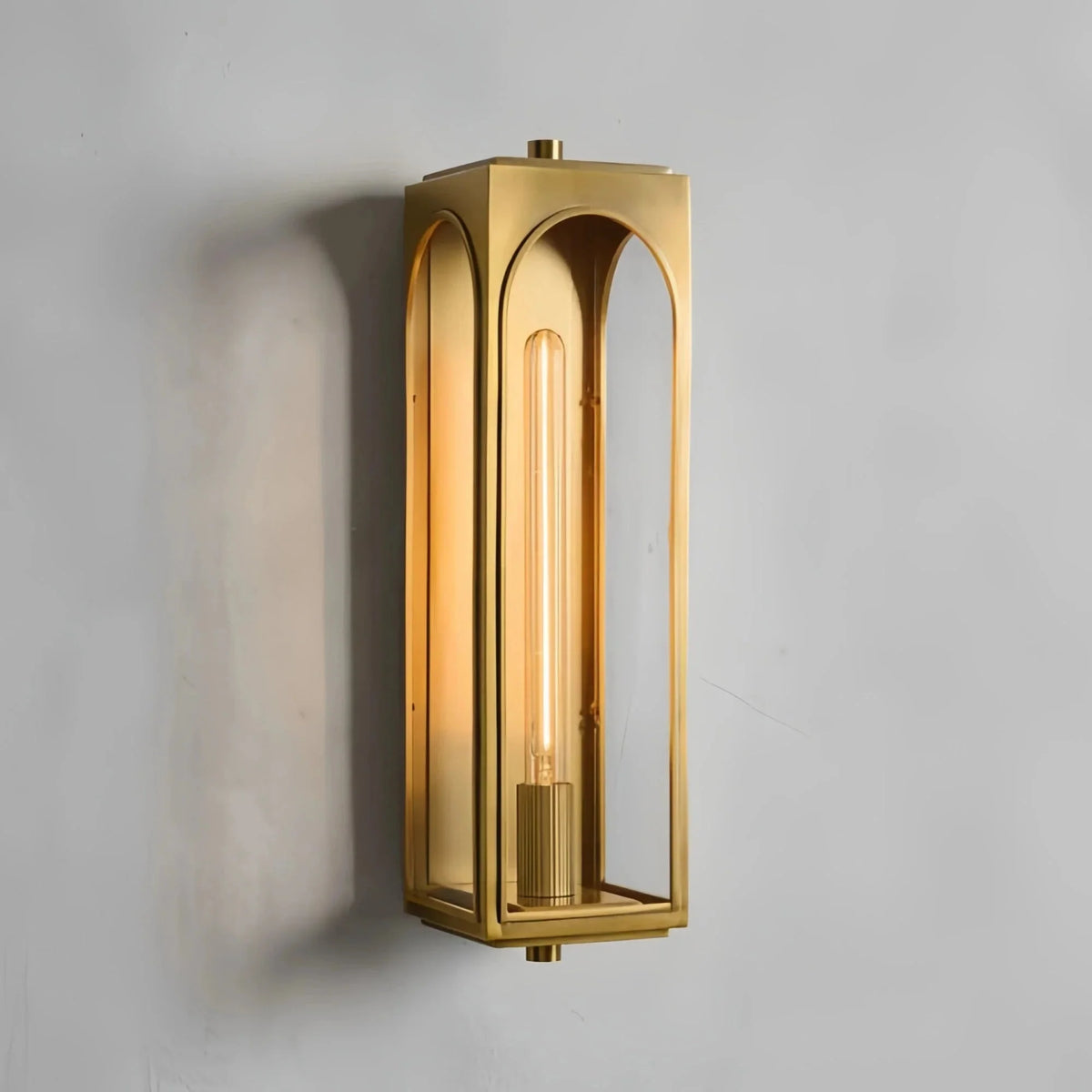 Palladian Outdoor Wall Sconce - 24"BrassVChandelier