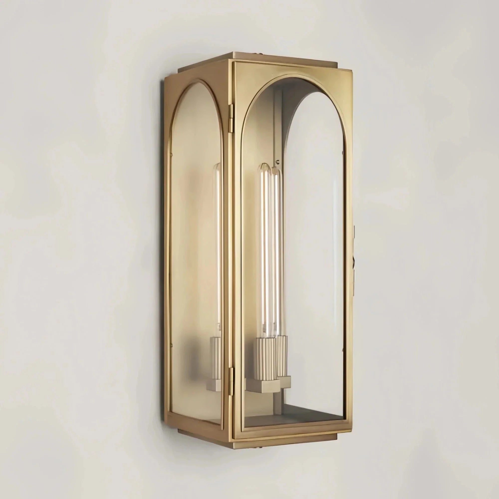 Palladian Outdoor Wall Sconce - 24"BrassVChandelier