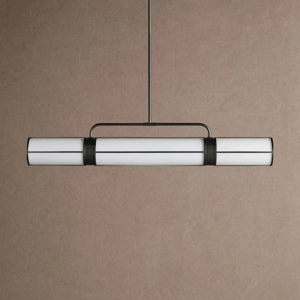 Remming Linear Chandelier 54"62"72" - 62''BrassVChandelier