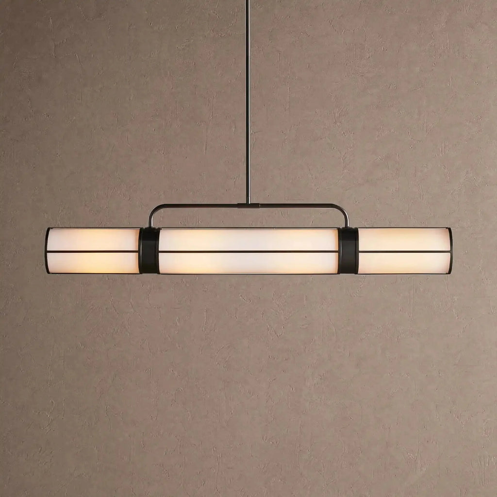 Remming Linear Chandelier 54"62"72" - 54''BronzeVChandelier