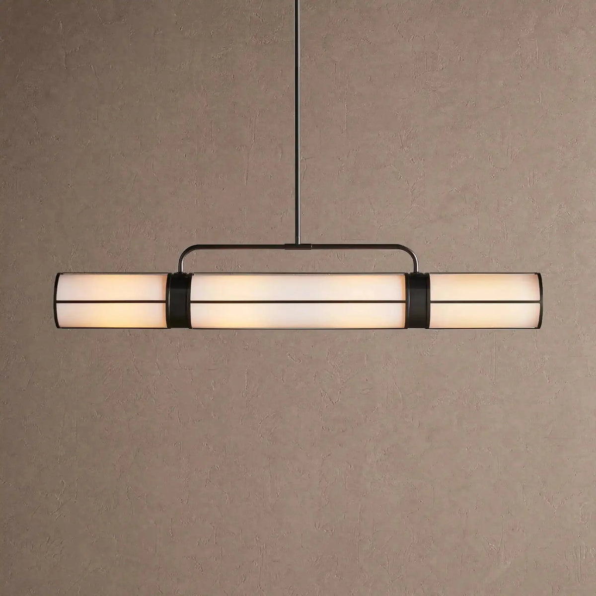 Remming Linear Chandelier 54"62"72" - 54''BronzeVChandelier