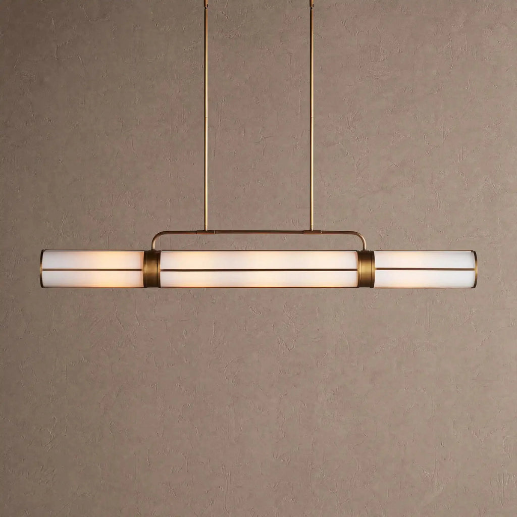 Remming Linear Chandelier 54"62"72" - 72''BrassVChandelier
