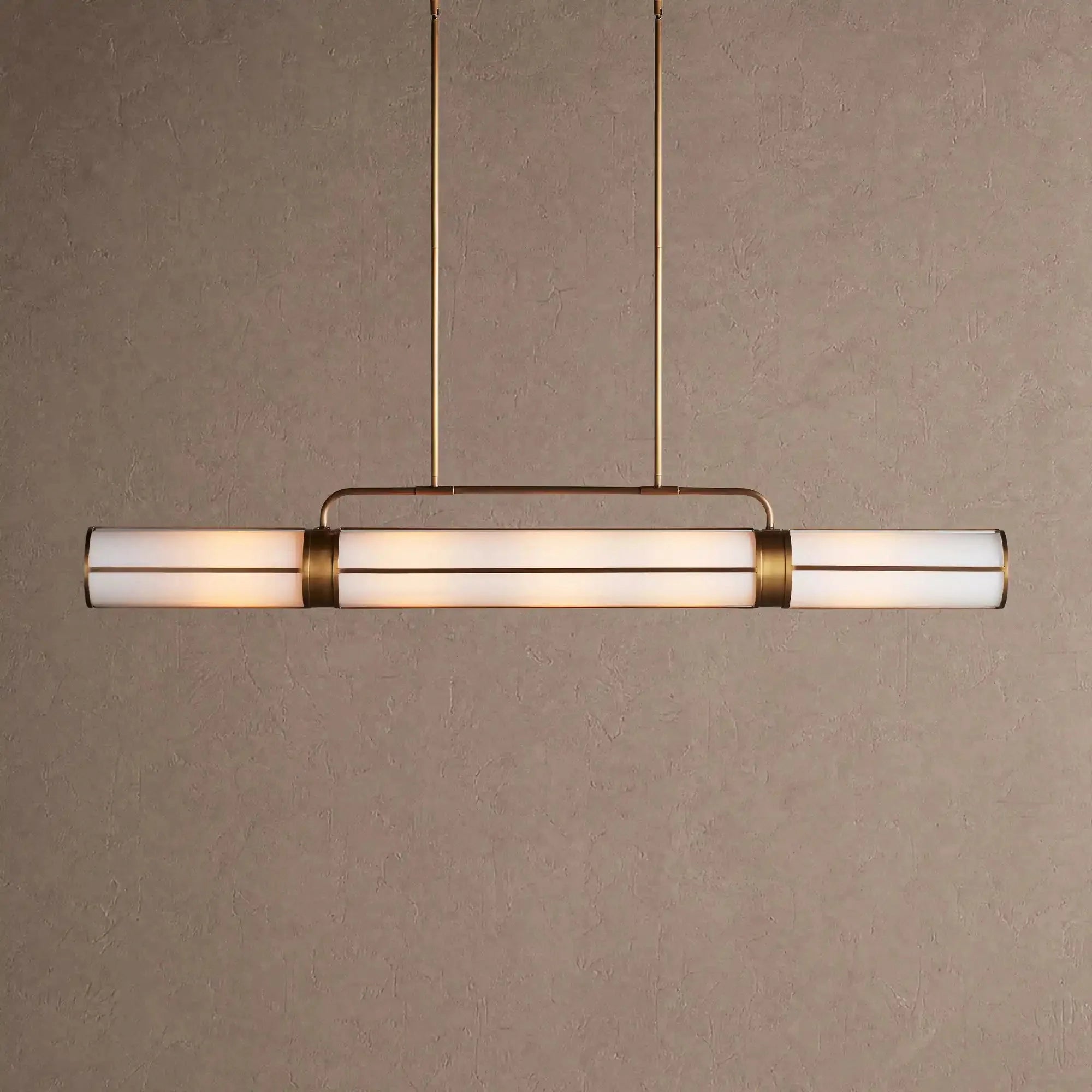 Remming Linear Chandelier 54"62"72" - 72''BrassVChandelier