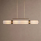 Remming Linear Chandelier 54"62"72" - 62''BrassVChandelier