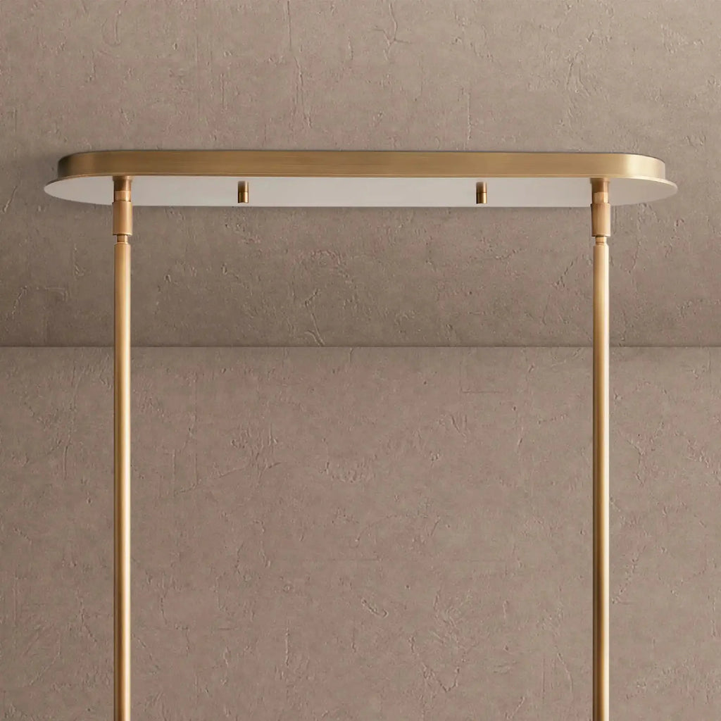 Remming Linear Chandelier 54"62"72" - 72''BrassVChandelier