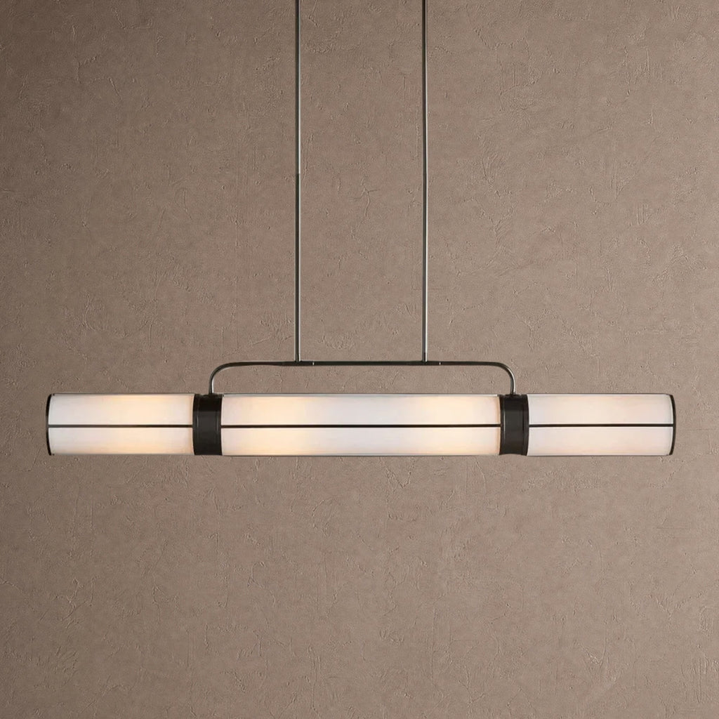 Remming Linear Chandelier 54"62"72" - 62''BlackVChandelier