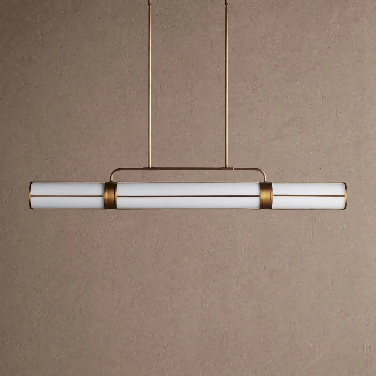 Remming Linear Chandelier 54"62"72" - 72''BrassVChandelier