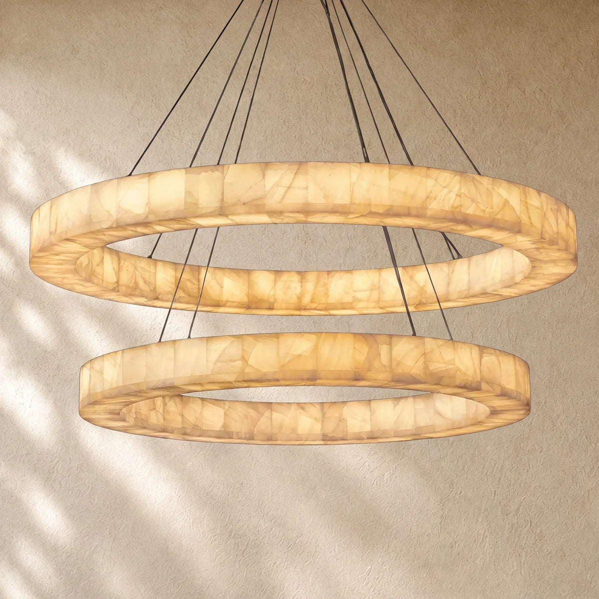 Rivagine Lueur Two-Tier Round Chandelier